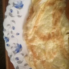 A picture of Plain omelette.