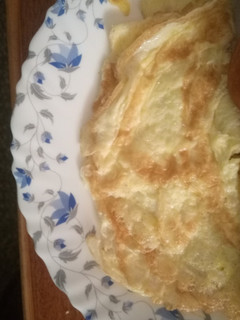 A picture of Plain omelette.