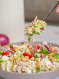Ensalada de garbanzos y pollo