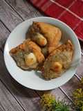 Tahu aci telur goreng