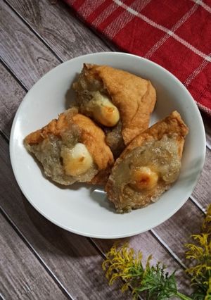 Foto resep Tahu aci telur goreng