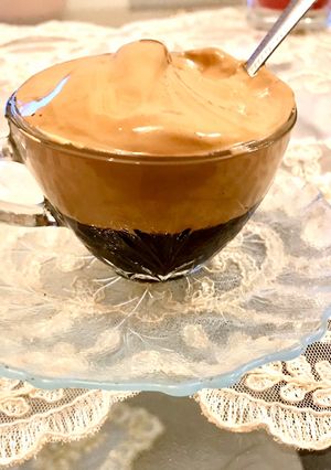 صورة لوصفة قهوة دلقونا dalgona coffee ☕️