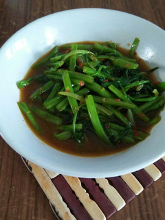 Foto resep Cah kangkung terasi