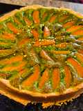 Apricot Pistachio Tart