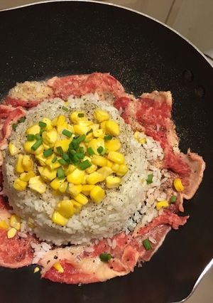รูปของ ข้าวเปปเปอร์เนื้อ (ข้าวผัดเนื้อ)
