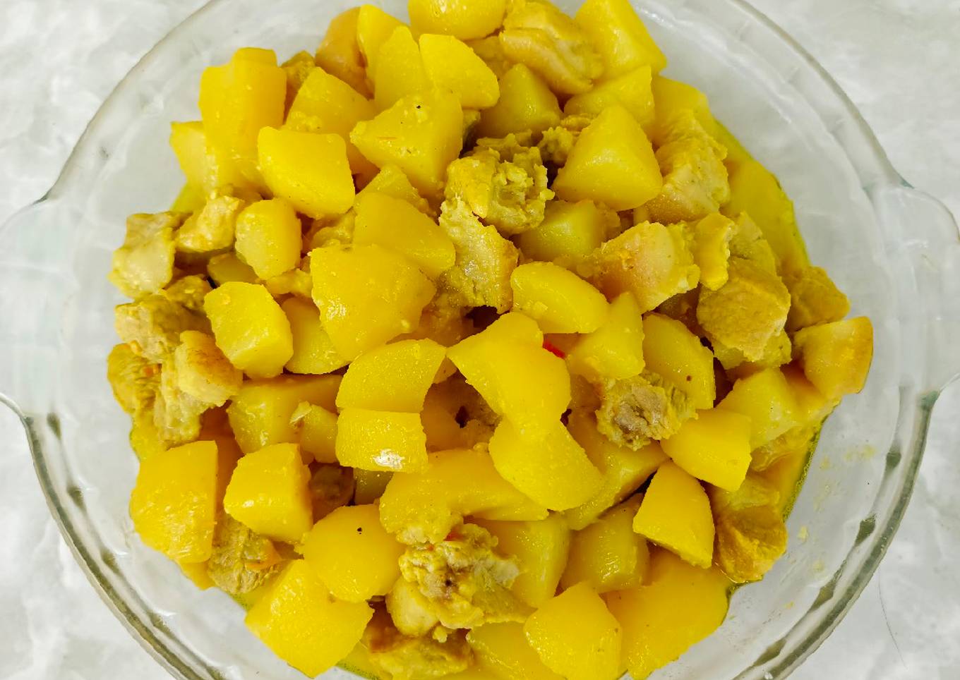 Daging Babi bumbu Tuturuga Khas Manado