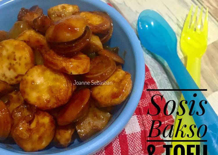 Sosis Bakso & Tofu Saus Kecap