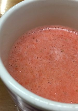 Foto resep Jus strawberry dengan SKM