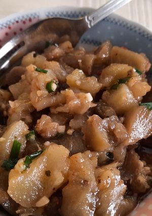 Una foto de Berenjenas al escabeche