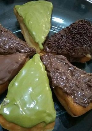 Foto resep Donat Pizza Dan roti keset susu
