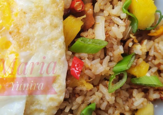 Anti Ribet, Bikin Nasi Goreng Nanas Sederhana Dan Enak