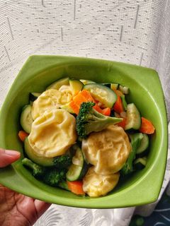 Foto resep Tumis Sayuran dan Egg Tofu
