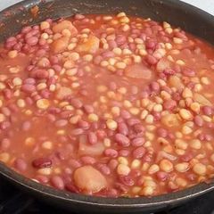 A picture of Githeri Cooked with Irish potatoes.