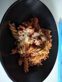 Una foto de Pasta boloñesa