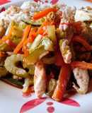 Pseudo Chop Suey (chapsui) de pollo
