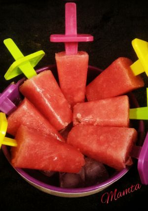 A picture of Watermelon Popsicle.