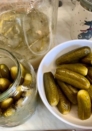 Kovászos uborka recept fotója