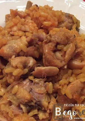 Una foto de Arroz con pollo