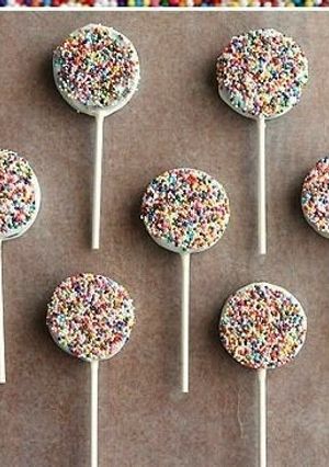 Una foto de Paletas de oreo