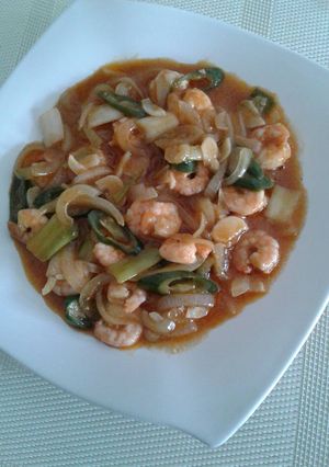 Foto resep Udang saus tiram