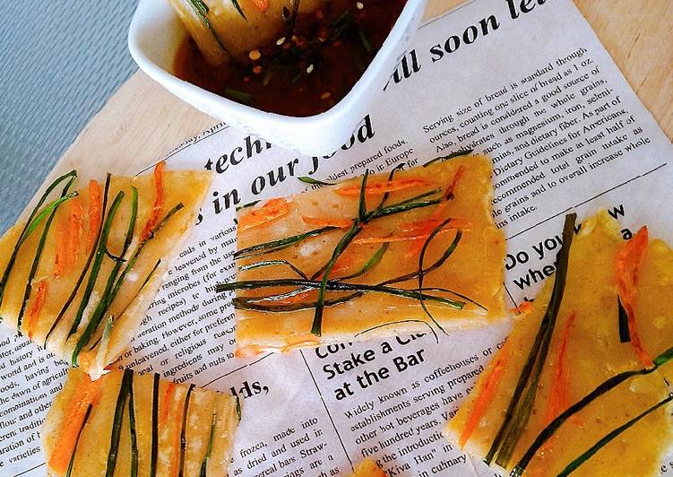 Bagaimana Menyiapkan Buchjeon (pancake ala korea) yang Lezat Sekali