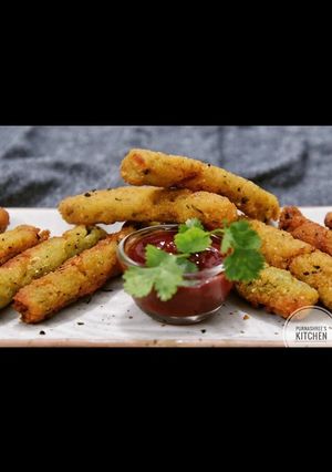 ক্রিস্পি পোটাটো স্টিক (crispy potato sticks recipe in Bengali) রেসিপির প্রধান ছবি