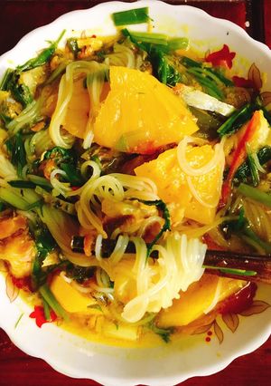 Hình của món Bún cá tầm.