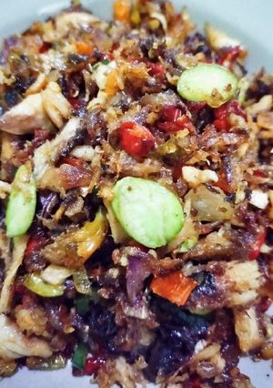 Foto resep Ikan asap sambel bawang
