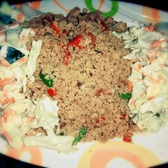 A picture of Stair fry Cous Cous.