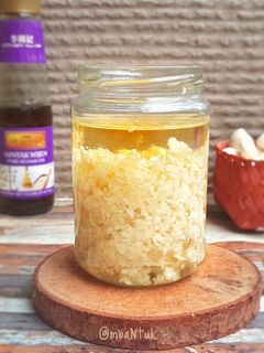 Foto resep Garlic Fermentation Seasoning / Baceman Bawang Putih (+ tips)
