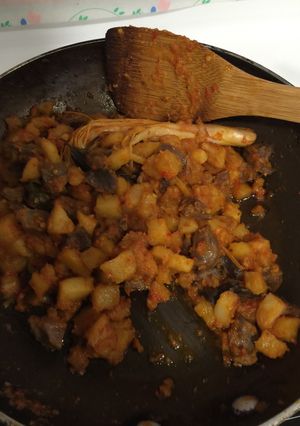 Foto resep Sambel goreng kentang Dan ampela