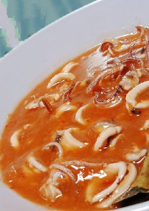 Foto resep Cumi asam pedas