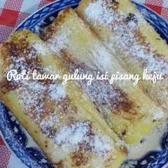 รูปของ Roti panggang pisang keju