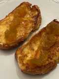 Torrijas coco-limón