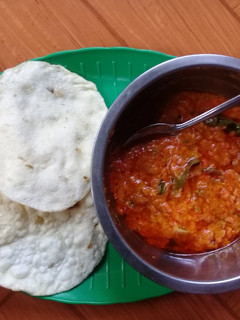 Foto resep Kerupuk Opak dengan Kuah Sate