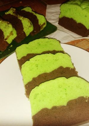 Foto resep Browkus pandan coklat