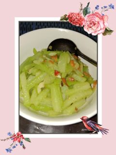 Foto resep Labu siam cah ebi