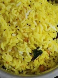 लेमन राइस (lemon rice recipe in Hindi) रेसिपी मुख्य फोटो