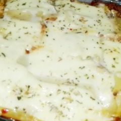 A picture of Beef Lasagna without Oven.