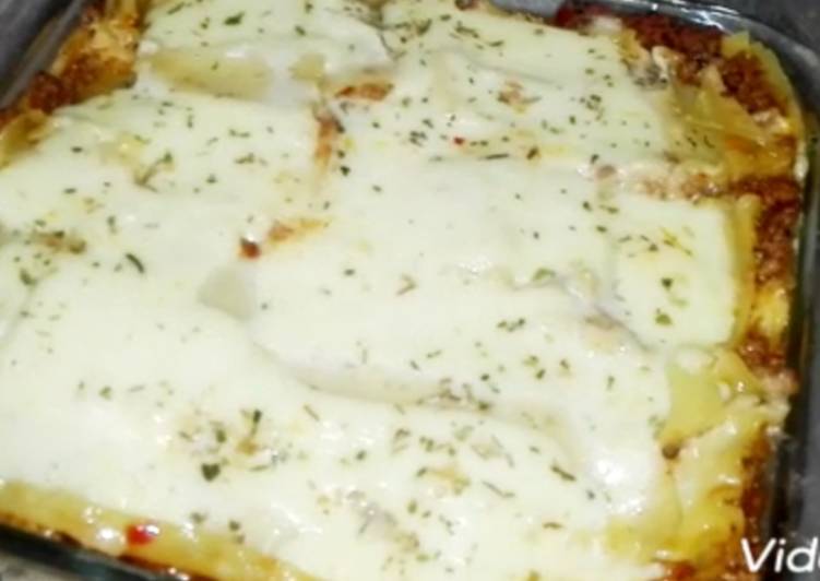 Steps to Make Speedy Beef Lasagna without Oven