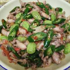 Cumi asin cabe ijo রেসিপির প্রধান ছবি