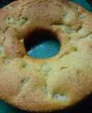 Budín de peras en compota