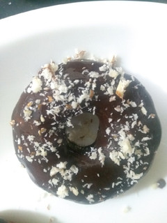 A picture of Nutty donuts.