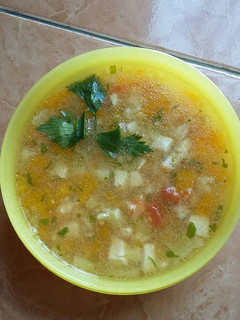 Foto resep Sup Udang Tofu (MPASI)