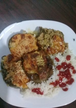 Una foto de Zapallitos rellenos
