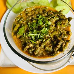 A picture of Yard long beans sabji.