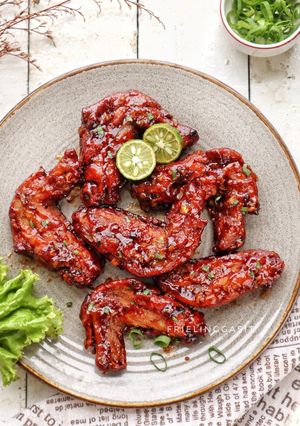 Foto resep Sayap Ayam Asam Manis, Awet crispy nya