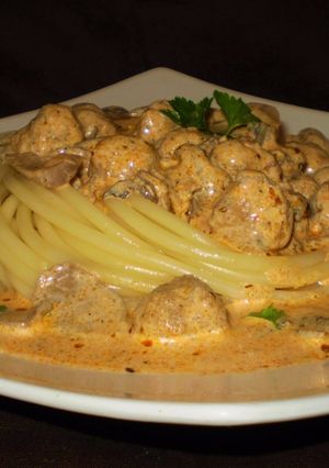 Bakonyi betyár gombóc recept fotója