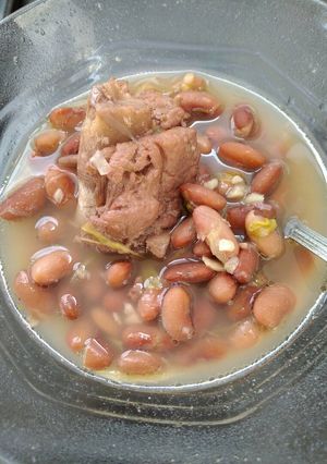 Foto resep Sup kacang merah simple