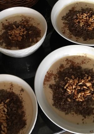 صورة لوصفة شيخ المحشي (لبن و باذنجان)